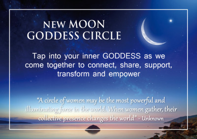 NEW moon goddess circle